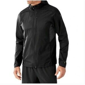 Smartwool Men's Merino Sport Ultra Light Zippered Hoodie Black XL New W/Tags